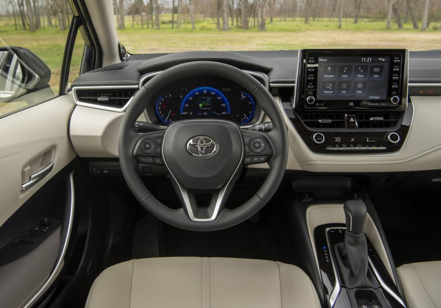 Торпедо Toyota Corolla XLE Sedan 2019 года  (NA) (фото 5 из 40)